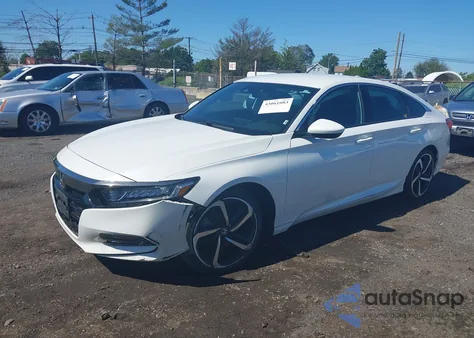 2019 Honda Accord Sport из США, поврежденный, VIN 1HGCV1F34KA173380